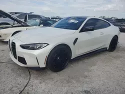 Salvage cars for sale at Arcadia, FL auction: 2022 BMW M4 Competition