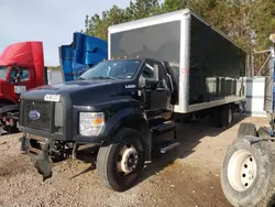 Salvage trucks for sale at Charles City, VA auction: 2018 Ford F650 Super Duty