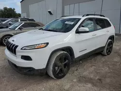 Salvage cars for sale at Apopka, FL auction: 2018 Jeep Cherokee Limited