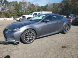 Salvage cars for sale at Austell, GA auction: 2015 Lexus RC 350