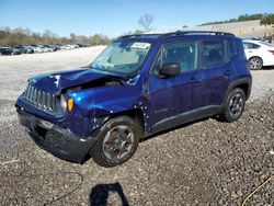 Jeep salvage cars for sale: 2017 Jeep Renegade Sport