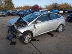 Salvage cars for sale at Woodburn, OR auction: 2012 Ford Focus SEL