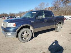 Salvage cars for sale at Ellwood City, PA auction: 2004 Ford F150 Supercrew