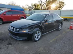 Salvage cars for sale from Copart Wichita, KS: 2015 Volkswagen Passat SE