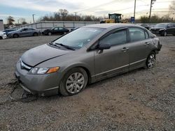 Honda salvage cars for sale: 2008 Honda Civic LX