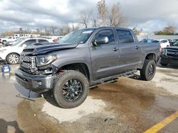 Salvage cars for sale at Bridgeton, MO auction: 2019 Toyota Tundra Crewmax SR5