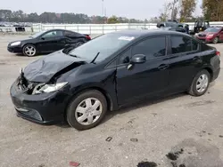 Vehiculos salvage en venta de Copart Dunn, NC: 2013 Honda Civic LX