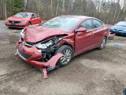 2014 Hyundai Elantra SE en venta en Cookstown, ON