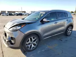 Salvage cars for sale at Grand Prairie, TX auction: 2017 KIA Sportage SX