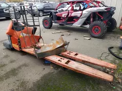 Salvage trucks for sale at Woodburn, OR auction: 2018 Toyota Fork Lift