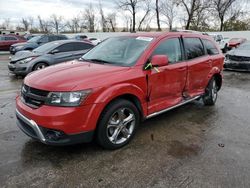 Dodge salvage cars for sale: 2015 Dodge Journey Crossroad