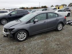 Carros salvage a la venta en subasta: 2012 Honda Civic EX