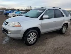 Salvage cars for sale at Chicago Heights, IL auction: 2003 Acura MDX Touring