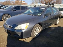 Honda salvage cars for sale: 2007 Honda Accord EX