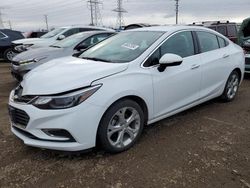 Salvage cars for sale from Copart Elgin, IL: 2017 Chevrolet Cruze Premier