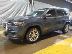 Salvage cars for sale at Indianapolis, IN auction: 2019 Jeep Cherokee Latitude