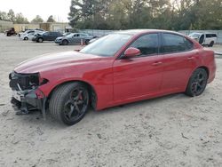 Alfa Romeo salvage cars for sale: 2017 Alfa Romeo Giulia TI