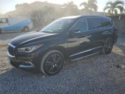 Salvage cars for sale at Opa Locka, FL auction: 2018 Infiniti QX60