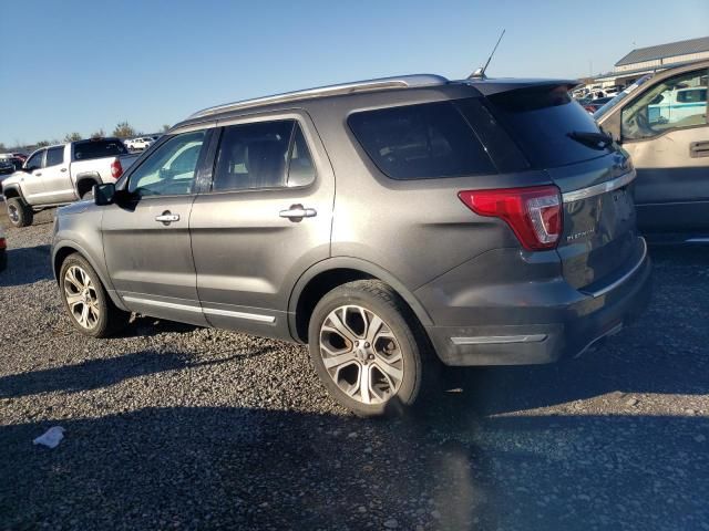 2018 Ford Explorer Platinum