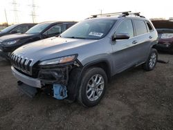 Jeep salvage cars for sale: 2017 Jeep Cherokee Latitude