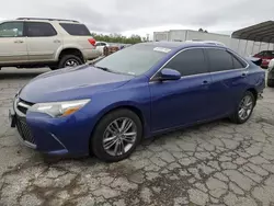 Toyota salvage cars for sale: 2015 Toyota Camry LE