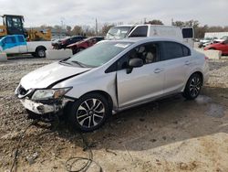 Salvage cars for sale at Louisville, KY auction: 2013 Honda Civic EXL