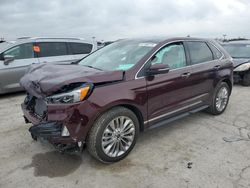 Salvage cars for sale at Indianapolis, IN auction: 2024 Ford Edge Titanium