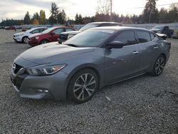 Nissan Maxima 3.5s salvage cars for sale: 2018 Nissan Maxima 3.5S