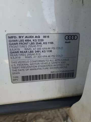 2017 Audi Q3 Premium Plus