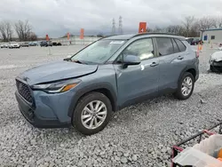 Toyota Corolla cr salvage cars for sale: 2022 Toyota Corolla Cross LE