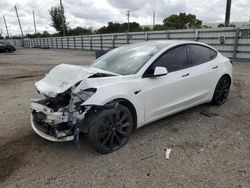 Tesla Model 3 Vehiculos salvage en venta: 2020 Tesla Model 3