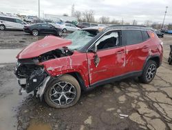 Salvage cars for sale from Copart Woodhaven, MI: 2024 Jeep Compass Limited