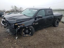 Salvage cars for sale from Copart Chicago Heights, IL: 2014 Dodge RAM 1500 SLT