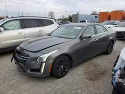 Salvage Cars with No Bids Yet For Sale at auction: 2016 Cadillac CTS Luxury Collection