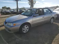 Carros salvage a la venta en subasta: 2001 Toyota Corolla CE