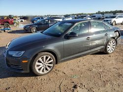 Salvage cars for sale at Houston, TX auction: 2017 Audi A4 Ultra Premium