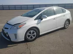 Salvage cars for sale at Fresno, CA auction: 2013 Toyota Prius