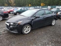 Chevrolet salvage cars for sale: 2019 Chevrolet Cruze LT