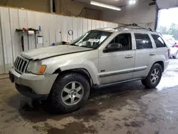 Salvage cars for sale at Lyman, ME auction: 2008 Jeep Grand Cherokee Laredo