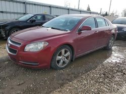 Chevrolet salvage cars for sale: 2010 Chevrolet Malibu 2LT