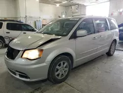 Salvage cars for sale at Columbia, MO auction: 2012 Chrysler Town & Country Touring