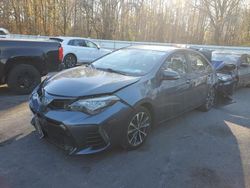 Salvage cars for sale at Glassboro, NJ auction: 2018 Toyota Corolla L