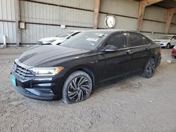 Salvage cars for sale at Houston, TX auction: 2021 Volkswagen Jetta SEL Premium