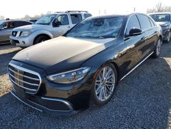 Salvage cars for sale at Hillsborough, NJ auction: 2021 Mercedes-Benz S 580 4matic