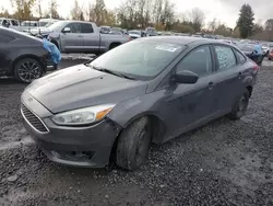 Ford Focus s salvage cars for sale: 2017 Ford Focus S