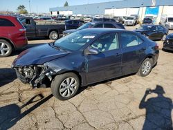 Toyota Vehiculos salvage en venta: 2016 Toyota Corolla L