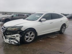 Salvage cars for sale at Grand Prairie, TX auction: 2011 Honda Accord Crosstour EXL