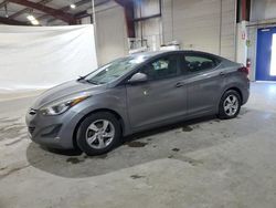 Salvage cars for sale at North Billerica, MA auction: 2014 Hyundai Elantra SE