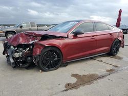 Salvage cars for sale at Grand Prairie, TX auction: 2018 Audi A5 Premium Plus S-Line