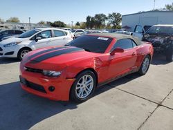 Chevrolet salvage cars for sale: 2014 Chevrolet Camaro LT